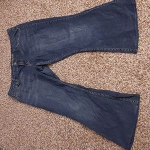 SHORTENED American Eagle Bootcut(?) Jeans